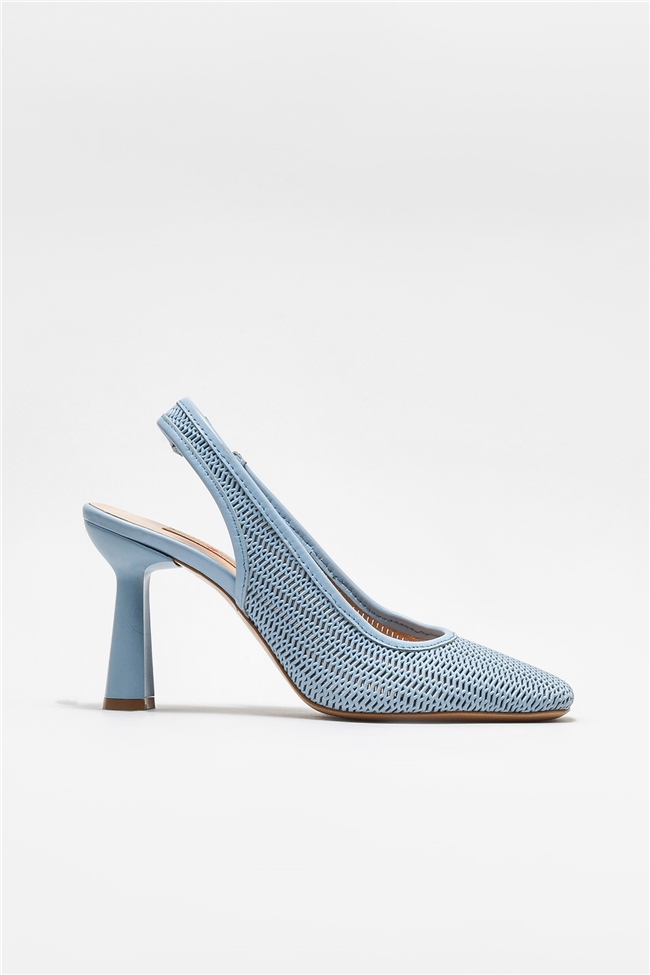 Mavi Deri Kadın Topuklu Ayakkabı

(GAROS-07) ELLE